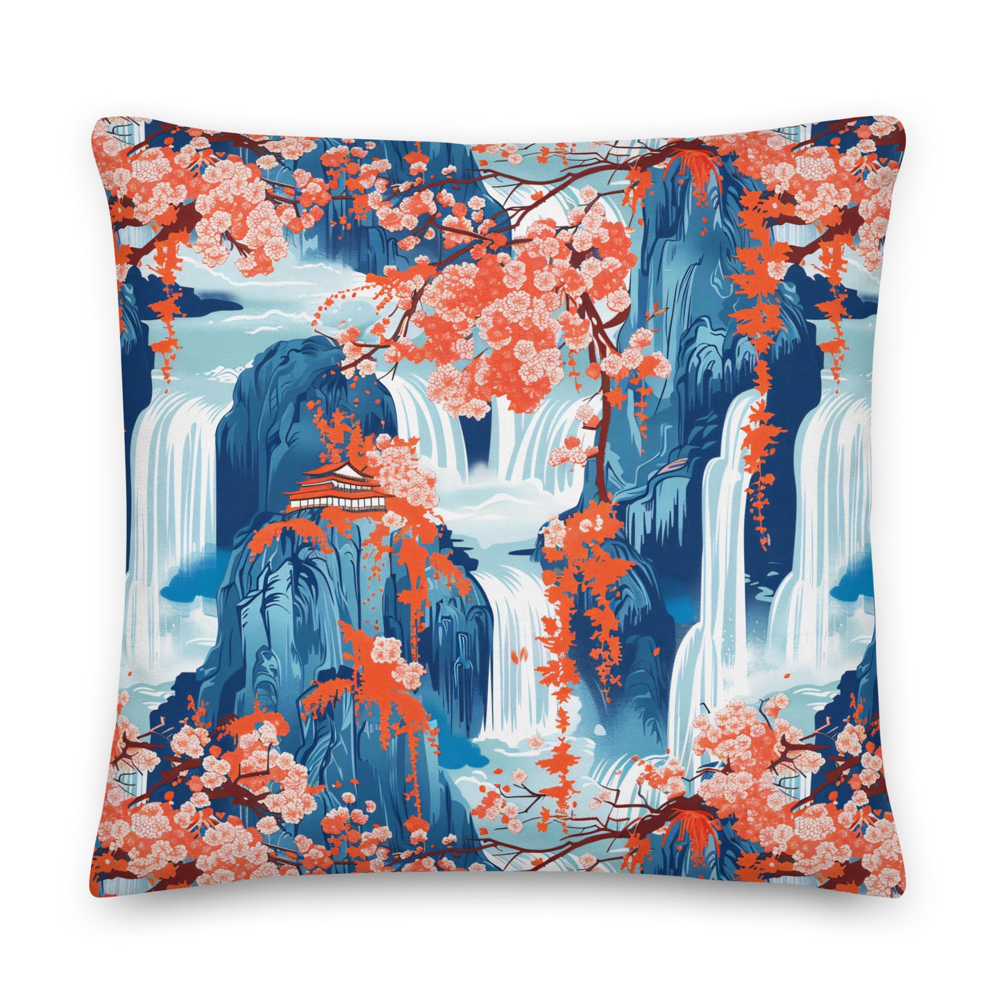 Coussin cascade & sakura