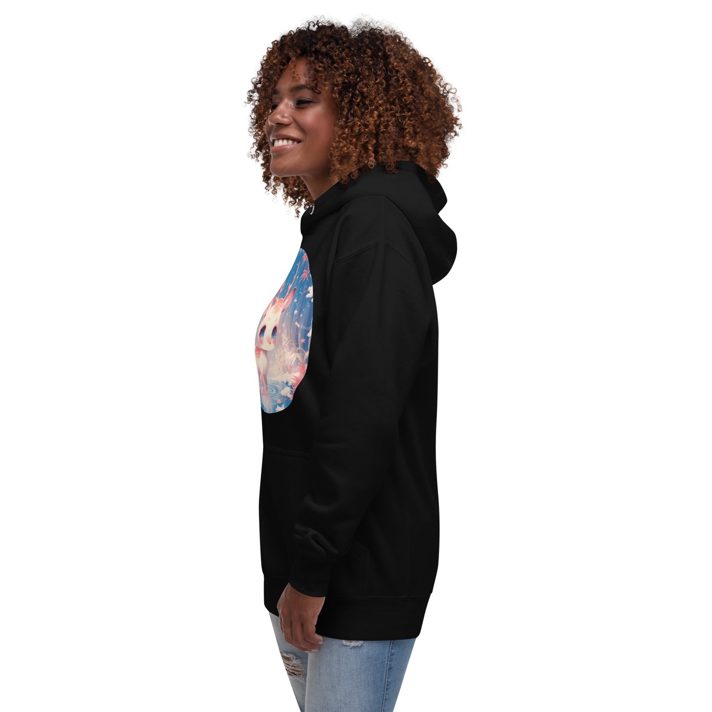 Sweat à capuche daim