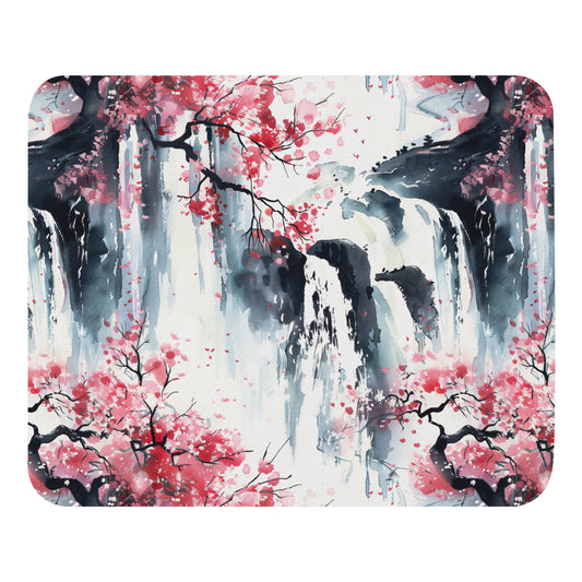 Tapis de souris cascade & sakura